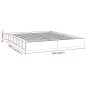 vidaXL Estructura de cama de madera maciza super king 180x200 cm vidaXL Estructura de cama de madera maciza super king 180x200 cm