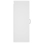 vidaXL Armario de pared madera contrachapada blanco 34,5x34x90 cm vidaXL Armario de pared madera contrachapada blanco 34,5x34x90 cm