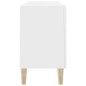 vidaXL Mueble para TV madera contrachapada blanco 150x30x50 cm