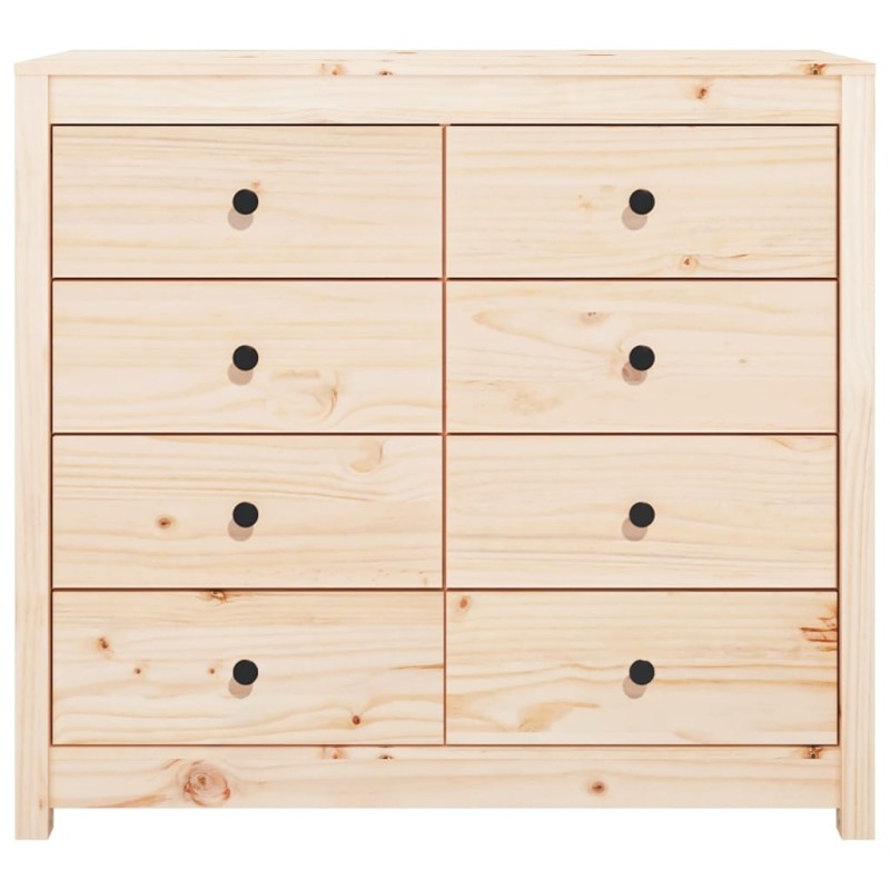 vidaXL Armario auxiliar de madera maciza de pino 100x40x90 cm vidaXL Armario auxiliar de madera maciza de pino 100x40x90 cm