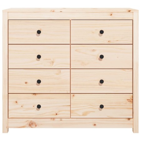 vidaXL Armario auxiliar de madera maciza de pino 100x40x90 cm