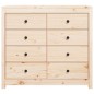 vidaXL Armario auxiliar de madera maciza de pino 100x40x90 cm vidaXL Armario auxiliar de madera maciza de pino 100x40x90 cm