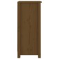vidaXL Aparadores 2 uds madera maciza de pino marrón miel 40x35x80 cm vidaXL Aparadores 2 uds madera maciza de pino marrón miel 40x35x80 cm