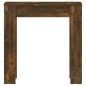vidaXL Mesa comedor madera contrachapada roble ahumado 140x74,5x76 cm vidaXL Mesa comedor madera contrachapada roble ahumado 140x74,5x76 cm