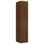 vidaXL Armario boticario contrachapado marrón roble 30x42,5x150 cm
