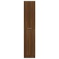 vidaXL Armario boticario contrachapado marrón roble 30x42,5x150 cm