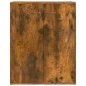 vidaXL Aparador madera contrachapada color roble ahumado 60x30x75 cm vidaXL Aparador madera contrachapada color roble ahumado 60x30x75 cm