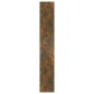 vidaXL Estantería 5 baldas contrachapada roble ahumado 80x30x189 cm vidaXL Estantería 5 baldas contrachapada roble ahumado 80x30x189 cm