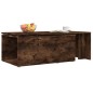 vidaXL Mesa de centro madera contrachapada roble ahumado 150x50x35 cm vidaXL Mesa de centro madera contrachapada roble ahumado 150x50x35 cm