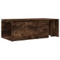 vidaXL Mesa de centro madera contrachapada roble ahumado 150x50x35 cm vidaXL Mesa de centro madera contrachapada roble ahumado 150x50x35 cm