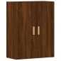 vidaXL Armarios de pared 2 uds madera de ingeniería marrón roble vidaXL Armarios de pared 2 uds madera de ingeniería marrón roble