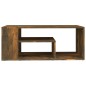 vidaXL Mesa de centro madera contrachapada roble ahumado 100x50x40 cm vidaXL Mesa de centro madera contrachapada roble ahumado 100x50x40 cm