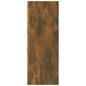 vidaXL Mesa consola madera contrachapada roble ahumado 105x30x80 cm vidaXL Mesa consola madera contrachapada roble ahumado 105x30x80 cm