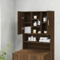 vidaXL Armario para lavadora color roble marrón 70,5x25,5x90 cm vidaXL Armario para lavadora color roble marrón 70,5x25,5x90 cm