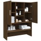 vidaXL Armario para lavadora color roble marrón 70,5x25,5x90 cm vidaXL Armario para lavadora color roble marrón 70,5x25,5x90 cm