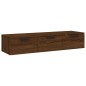 vidaXL Armario de pared madera contrachapada roble marrón 102x30x20 cm vidaXL Armario de pared madera contrachapada roble marrón 102x30x20 cm