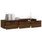 vidaXL Armario de pared madera contrachapada roble marrón 102x30x20 cm vidaXL Armario de pared madera contrachapada roble marrón 102x30x20 cm