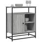 vidaXL Aparador de madera de ingeniería gris Sonoma 90x34x80 cm vidaXL Aparador de madera de ingeniería gris Sonoma 90x34x80 cm