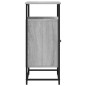 vidaXL Aparador de madera de ingeniería gris Sonoma 90x34x80 cm vidaXL Aparador de madera de ingeniería gris Sonoma 90x34x80 cm