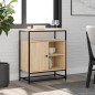 vidaXL Aparador de madera de ingeniería roble Sonoma 69x35x80 cm vidaXL Aparador de madera de ingeniería roble Sonoma 69x35x80 cm