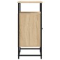 vidaXL Aparador de madera de ingeniería roble Sonoma 69x35x80 cm vidaXL Aparador de madera de ingeniería roble Sonoma 69x35x80 cm