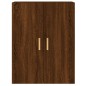 vidaXL Armarios de pared 2 uds madera de ingeniería marrón roble vidaXL Armarios de pared 2 uds madera de ingeniería marrón roble