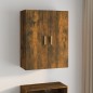 vidaXL Armario colgante de pared roble ahumado 69,5x34x90 cm vidaXL Armario colgante de pared roble ahumado 69,5x34x90 cm