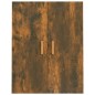 vidaXL Armario colgante de pared roble ahumado 69,5x34x90 cm vidaXL Armario colgante de pared roble ahumado 69,5x34x90 cm