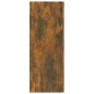 vidaXL Armario colgante de pared roble ahumado 69,5x34x90 cm vidaXL Armario colgante de pared roble ahumado 69,5x34x90 cm