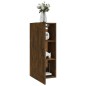 vidaXL Armario colgante madera contrachapada roble ahumado 35x34x90 cm vidaXL Armario colgante madera contrachapada roble ahumado 35x34x90 cm