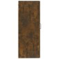 vidaXL Armario colgante madera contrachapada roble ahumado 35x34x90 cm vidaXL Armario colgante madera contrachapada roble ahumado 35x34x90 cm