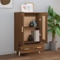 vidaXL Aparador alto de madera contrachapada marrón roble 70x31x115 cm vidaXL Aparador alto de madera contrachapada marrón roble 70x31x115 cm