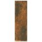 vidaXL Estantería de pared contrachapada roble ahumado 85x16x52,5 cm vidaXL Estantería de pared contrachapada roble ahumado 85x16x52,5 cm