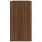 vidaXL Armario de maquillaje madera color roble marrón 80x40x75 cm vidaXL Armario de maquillaje madera color roble marrón 80x40x75 cm