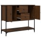 vidaXL Aparador de madera de ingeniería marrón roble 100x36x85 cm vidaXL Aparador de madera de ingeniería marrón roble 100x36x85 cm