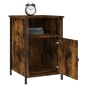 vidaXL Mesitas noche 2 uds madera contrachapada roble humo 40x42x60 cm vidaXL Mesitas noche 2 uds madera contrachapada roble humo 40x42x60 cm