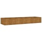 vidaXL Jardinera acero corten 280x80x40 cm vidaXL Jardinera acero corten 280x80x40 cm