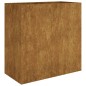 vidaXL Jardinera de acero corten 40x80x80 cm vidaXL Jardinera de acero corten 40x80x80 cm