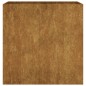 vidaXL Jardinera de acero corten 40x80x80 cm vidaXL Jardinera de acero corten 40x80x80 cm