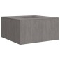 vidaXL Brasero de acero corten 60x60x30 cm vidaXL Brasero de acero corten 60x60x30 cm