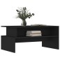vidaXL Mesa de centro madera de ingeniería negro 90x55x42,5 cm vidaXL Mesa de centro madera de ingeniería negro 90x55x42,5 cm