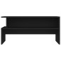 vidaXL Mesa de centro madera de ingeniería negro 90x55x42,5 cm vidaXL Mesa de centro madera de ingeniería negro 90x55x42,5 cm