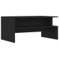 vidaXL Mesa de centro madera de ingeniería negro 90x55x42,5 cm vidaXL Mesa de centro madera de ingeniería negro 90x55x42,5 cm
