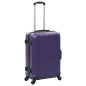vidaXL Juego de maletas rígidas de ruedas trolley 3 pzas moradas ABS vidaXL Juego de maletas rígidas de ruedas trolley 3 pzas moradas ABS