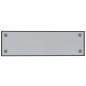 vidaXL Pizarra magnética de pared vidrio templado negro 100x30 cm vidaXL Pizarra magnética de pared vidrio templado negro 100x30 cm
