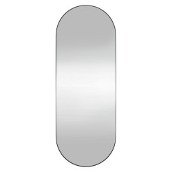 vidaXL Espejo de pared vidrio ovalado 15x40 cm