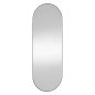 vidaXL Espejo de pared vidrio ovalado 15x40 cm vidaXL Espejo de pared vidrio ovalado 15x40 cm