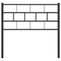 vidaXL Cabecero de metal negro 80 cm vidaXL Cabecero de metal negro 80 cm