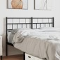 vidaXL Cabecero de metal negro 120 cm vidaXL Cabecero de metal negro 120 cm