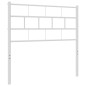 vidaXL Cabecero de metal blanco 90 cm vidaXL Cabecero de metal blanco 90 cm